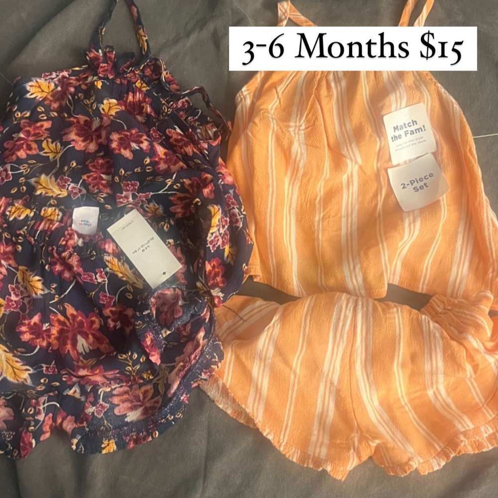 Brand new baby girls